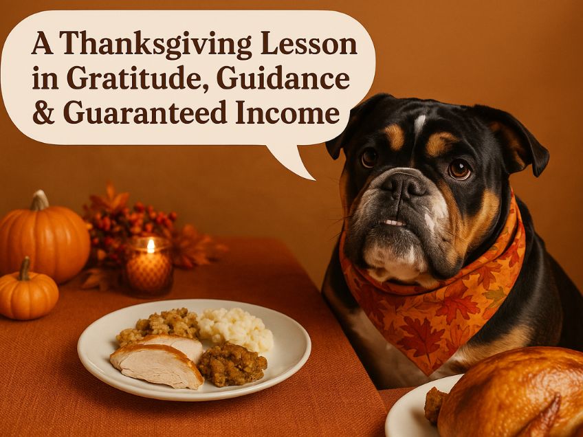 A Thanksgiving Lesson in Gratitude, Guidance & Guaranteed Income
