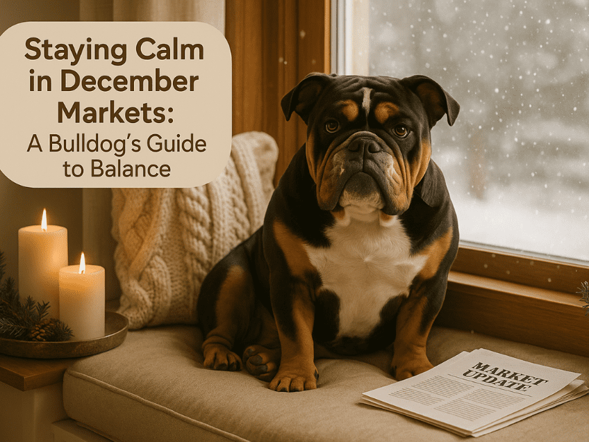 Staying Calm in December Markets: A Bulldog’s Guide to Balance
